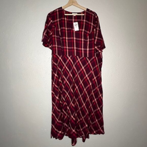 J. Jill Dresses & Skirts - J. Jill Plaid Midi Dress Size 2X